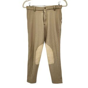 Devon Aire 501 Beige Fitted Equestrian Breeches Pants Child 10